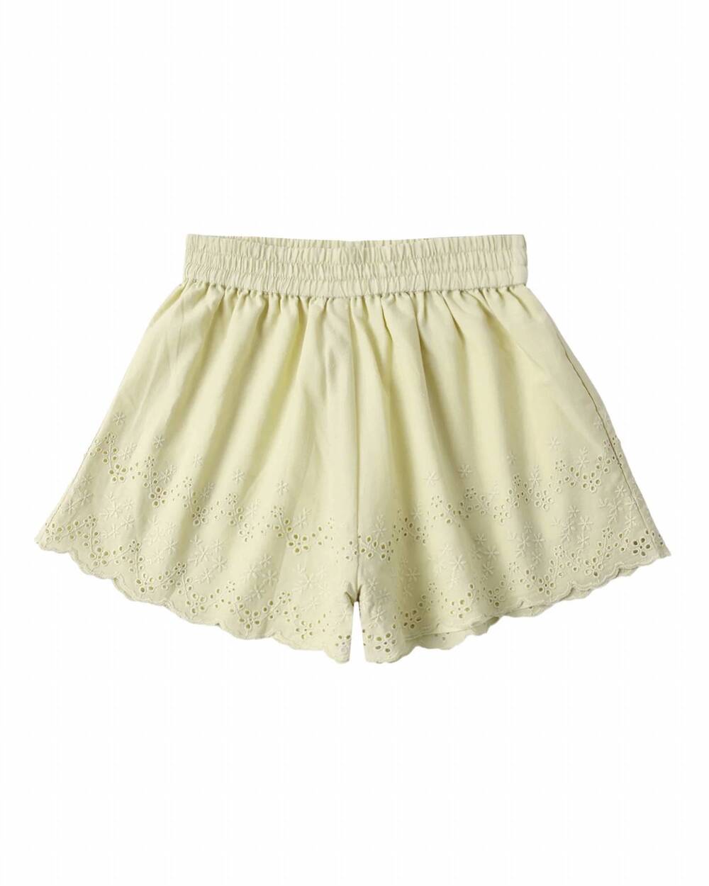 NEW RYLEE + CRU girl's remi short in citron